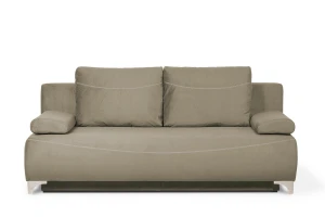 sofa FILO 3-osobowa rozkładana brązowa tk.fancy 20