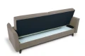 wersalka GAMMA rozkładana brązowa tk.uttario velvet 2975