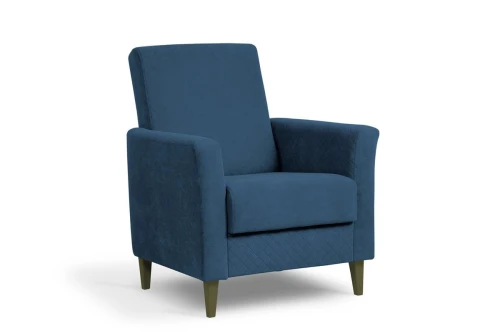 fotel GAMMA wypoczynkowy granatowy tk.uttario velvet 2967