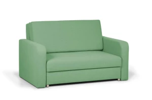 sofa RINO II  2-osobowa rozkładana z pojemnikiem miętowa tk. soro 34