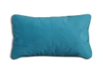 poduszka 50x30 tkanina: velvet turkus