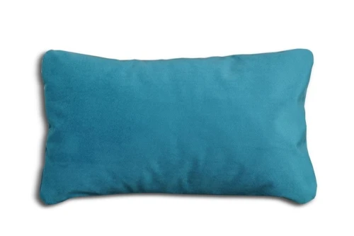 poduszka 50x30 tkanina: velvet turkus