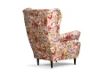 fotel IVAR uszak w kwiaty tk. coral 25