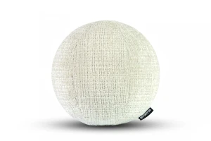 poduszka FLUFFY BALL miękka okrągła kula Ø 30 cm beżowa