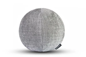 poduszka FLUFFY BALL miękka okrągła kula Ø 30 cm szara
