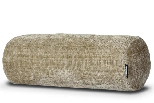 poduszka FLUFFY ROLLER miękka wałek 50x20cm brązowa