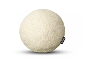 poduszka JUMBLE BALL miękka okrągła kula Ø 30 cm beżowa