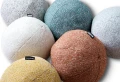 poduszka JUMBLE BALL miękka okrągła kula Ø 30 cm beżowa