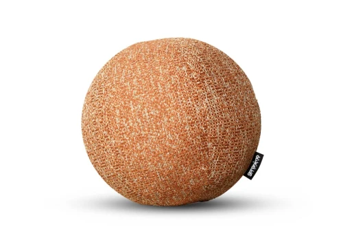 poduszka JUMBLE BALL miękka okrągła kula Ø 30 cm brązowa