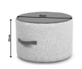 puf TRAVEL T1 szary tk. puente 80 + nube 90