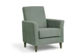 zestaw GAMMA wersalka + 1 fotel szary tk.uttario velvet 2970