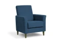 zestaw GAMMA wersalka + 2 fotele granatowy tk.uttario velvet 2967