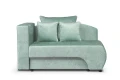 sofa MOON 1-osobowa rozkładana tk.błękitnoszara