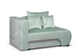 sofa MOON 1-osobowa rozkładana tk.błękitnoszara