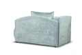 sofa MOON 1-osobowa rozkładana tk.błękitnoszara