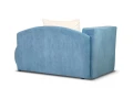 sofa MOON 1-osobowa rozkładana tk.niebieska