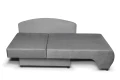 sofa MOON 1-osobowa rozkładana tk .szara seal