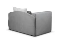 sofa MOON 1-osobowa rozkładana tk .szara seal