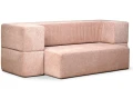 sofa JUST! rozkładana tk .aragon bladoróżowa