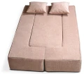 sofa JUST! rozkładana tk .aragon bladoróżowa