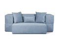 sofa JUST! rozkładana tk .aragon niebieska