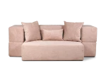 sofa JUST! rozkładana tk .aragon bladoróżowa