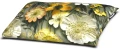 poduszka 50x30 kwiaty tło zielone