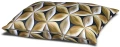 poduszka 60x40 geometryczny wzór czarno-brązowy