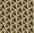 bieżnik 40x200 geometryczny wzór czarno-brązowy