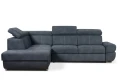 narożnik ATLANTIS lewy rozkładany popielaty tk.letto 99