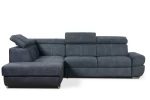 narożnik ATLANTIS lewy rozkładany popielaty tk.letto 99