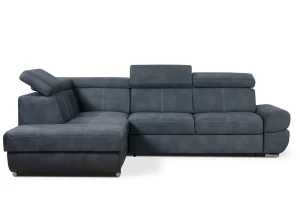 narożnik ATLANTIS lewy rozkładany popielaty tk.letto 99