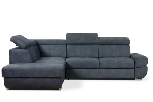 narożnik ATLANTIS lewy rozkładany popielaty tk.letto 99