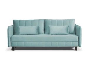 sofa BRAVO 3-osobowa rozkładana szara tk.bluvel 06