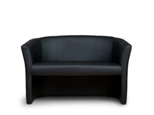 sofa CAFE czarna ekoskóra
