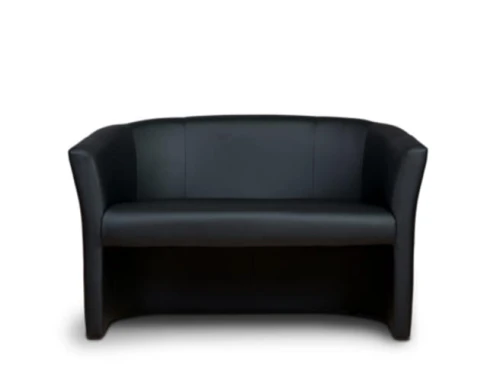 sofa CAFE czarna ekoskóra
