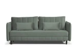 sofa BRAVO 3-osobowa rozkładana szara tk.bluvel 14