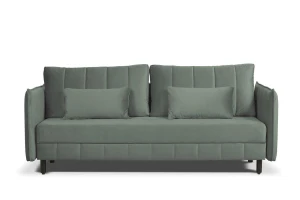 sofa BRAVO 3-osobowa rozkładana szara tk.bluvel 14