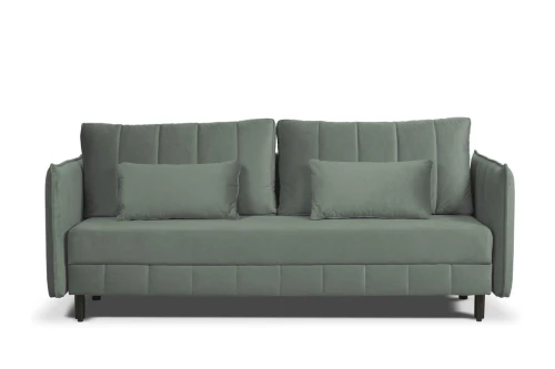 sofa BRAVO 3-osobowa rozkładana szara tk.bluvel 14