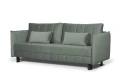 sofa BRAVO 3-osobowa rozkładana szara tk.bluvel 14