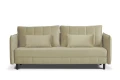 sofa BRAVO 3-osobowa rozkładana beżowa tk.bluvel 40