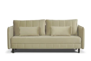 sofa BRAVO 3-osobowa rozkładana beżowa tk.bluvel 40