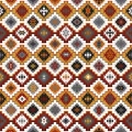 poduszka 50x30 wzór azteca
