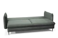 sofa LENOX 3-osobowa rozkładana szara tk. bluvel 14