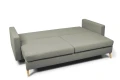 sofa XARA 3-osobowa rozkładana szara tk.castel 93