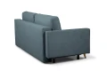 sofa XARA 3-osobowa rozkładana granatowa tk.castel 79