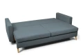 sofa XARA 3-osobowa rozkładana granatowa tk.castel 79