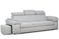 sofa SPECTRO 3-osobowa rozkładana szara tk.gemma 86