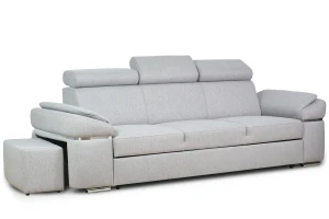 sofa SPECTRO 3-osobowa rozkładana szara tk.gemma 86