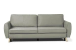 sofa FARO 3-osobowa rozkładana szara tk.castel 93